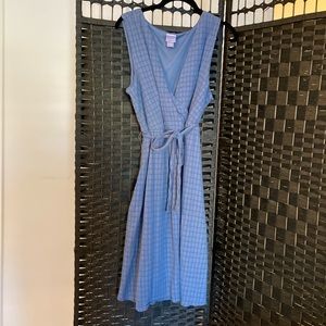 Light Blue Sleeveless Dress